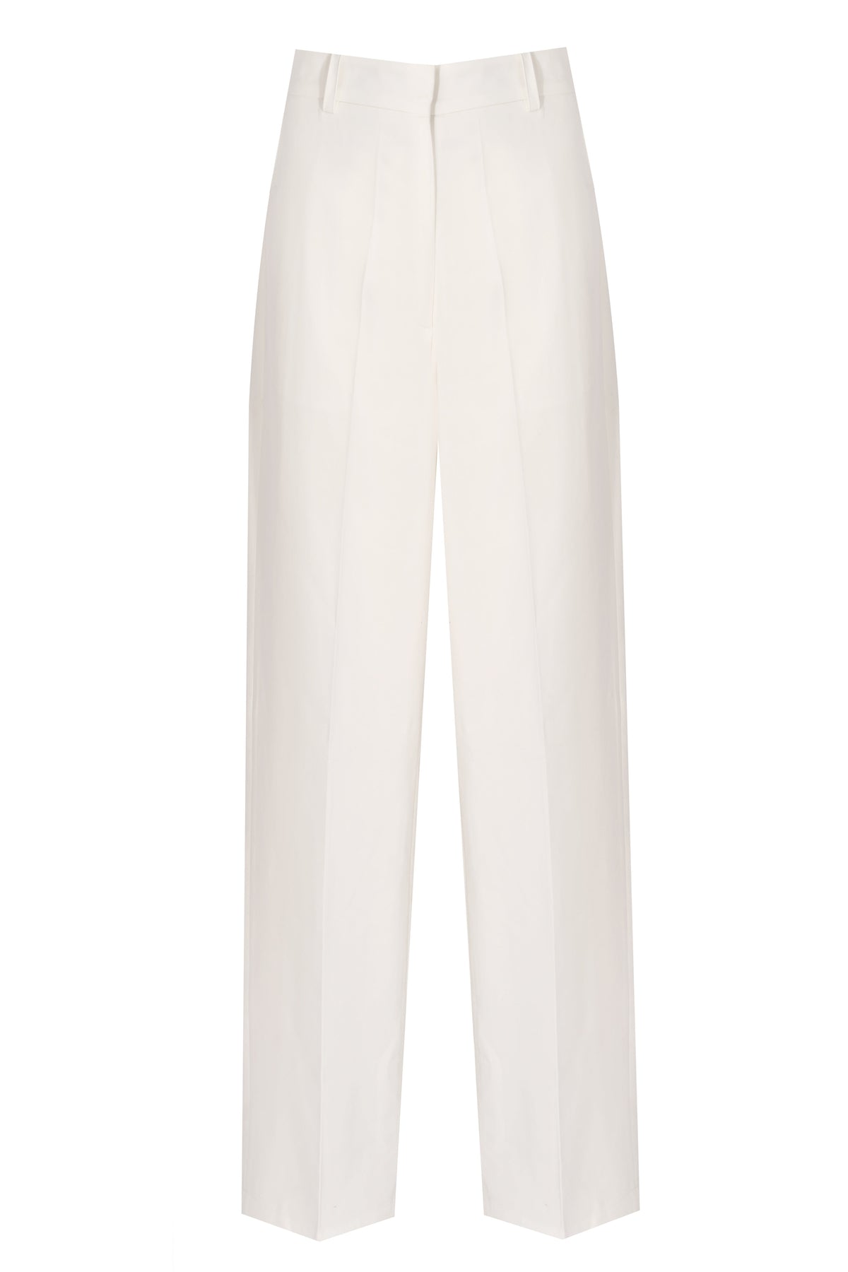 Ivory Flow Trousers