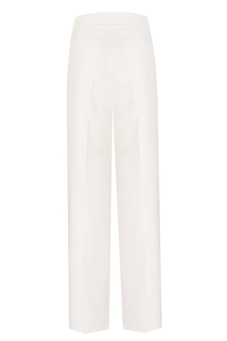 Ivory Flow Trousers